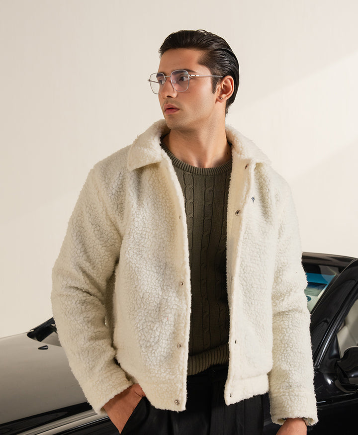 Denz Premium Sherpa Fleece Jacket